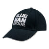 Blue Man Group Adult Light Up Hat in Black and White - Left Side View