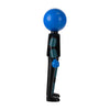 Blue Man Group Blue Guy With Light Up Suit Figurine in Black and Blue - Right Side View