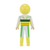 KÀ Green Twin Figurine in Yellow, White and Green - Back View