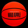 Mad Apple LED Basketball in Orange - LED Side View