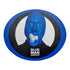 Blue Man Group Marshmallow Man Sticker in Black and Blue - Front View