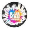 Blue Man Group Splatter Logo Spinner Magnet - Front View