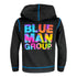 Blue Man Group Youth Revelry Full Zip in Black - Back View