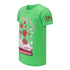 The Beatles LOVE Youth Strawberry Fields T-Shirt in Lime Green - Left Side View