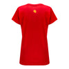 KÀ Ladies Leaves T-Shirt in Red - Back View