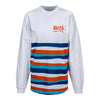 KOOZA Spirit Jersey® in White, Blue and Orange - Front View