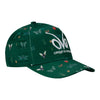 OVO Youth Bug Print Hat in Green - Right Side View