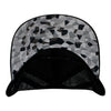 CRYSTAL Geo Mesh Hat in Black - Under Side View
