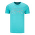 ECHO Foil T-Shirt in Light Blue - Front View