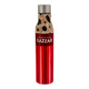 BAZZAR Red Stripe Water Bottle