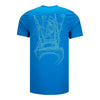 BAZZAR Maestro's Hat T-Shirt in Blue - Back View