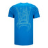 BAZZAR Maestro's Hat T-Shirt in Blue - Back View