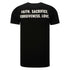 KÀ Marquee Logo and Phrase Black Adult T-Shirt - Back View