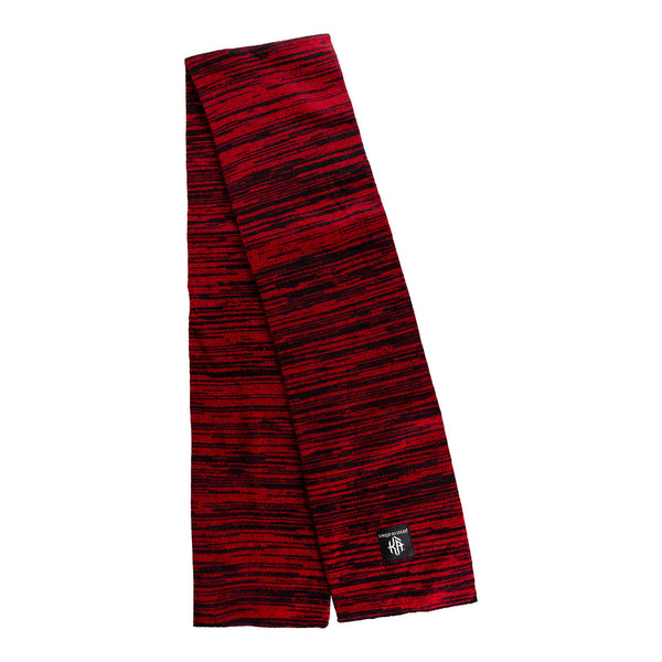 KÀ Marquee Logo Scarf in Red/Black - Front View