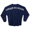 'Twas the Night Before Spirit Jersey® in Navy - Back View, Flat Lay