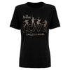 The Beatles LOVE Rhinestone Marquee Logo T-Shirt in Black