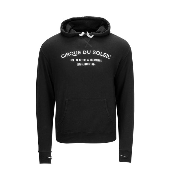 Cirque du Soleil Trademark Sweatshirt in Black - Front View