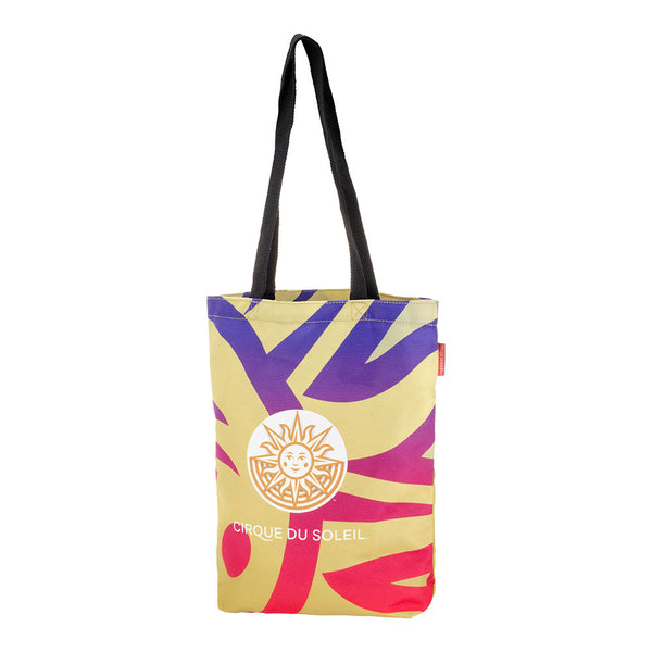 Cirque du Soleil Recycled Tote Gradient Magenta Sun - Side View