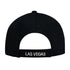 KÀ Marquee Logo Black Embroidered Hat in Black and White - Back View