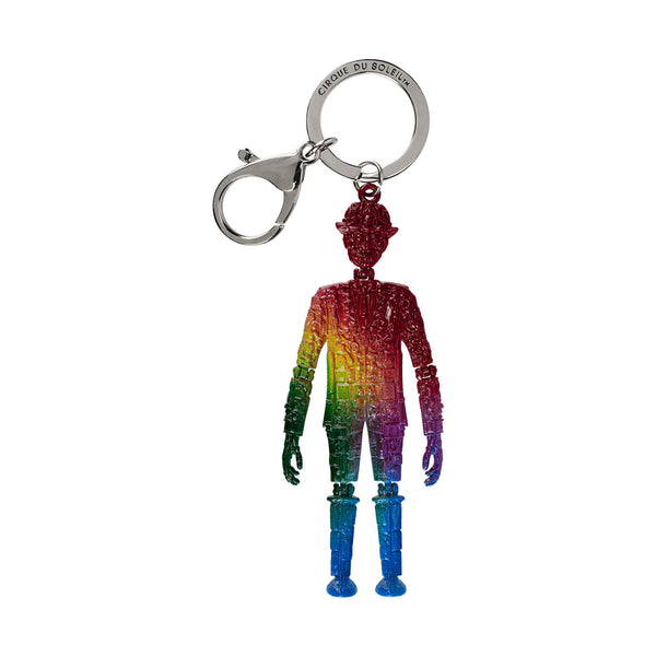 ECHO Puppet Keychain in Multicolor - Front View
