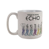 ECHO Animal Mug in White - Side View
