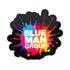 Blue Man Group Splatter Sticker - Front View