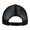 KÀ Marquee Logo Two-Tone Mesh Back Hat in Brown and Black - Back View