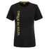 Cirque du Soleil Ladies Metallic Print T-Shirt in Black - Front View