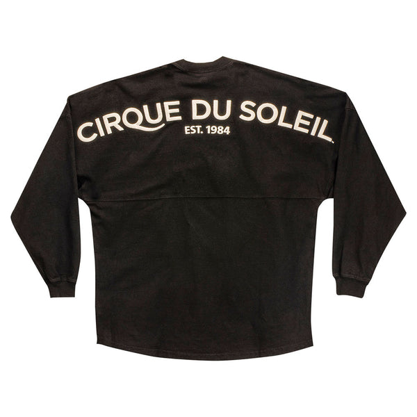 Cirque du Soleil Adult Black Spirit Jersey - Back View