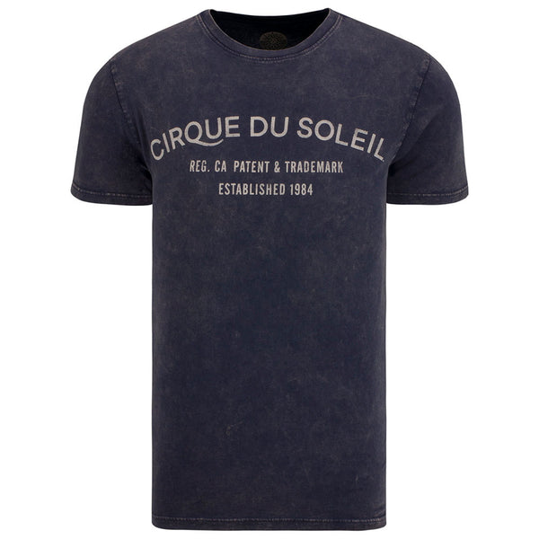 Cirque du Soleil Trademark T-Shirt in Grey - Front View