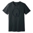 “O” Tonal Logo T-Shirt in Charcoal - Front View