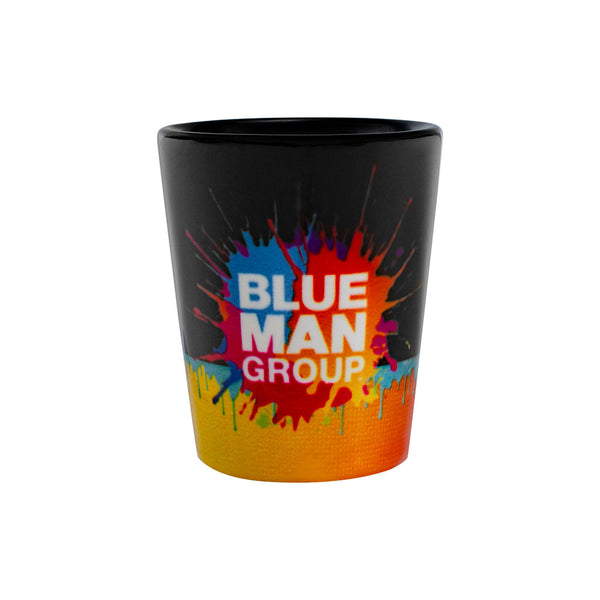 Blue Man Group Shot Glass - Front View