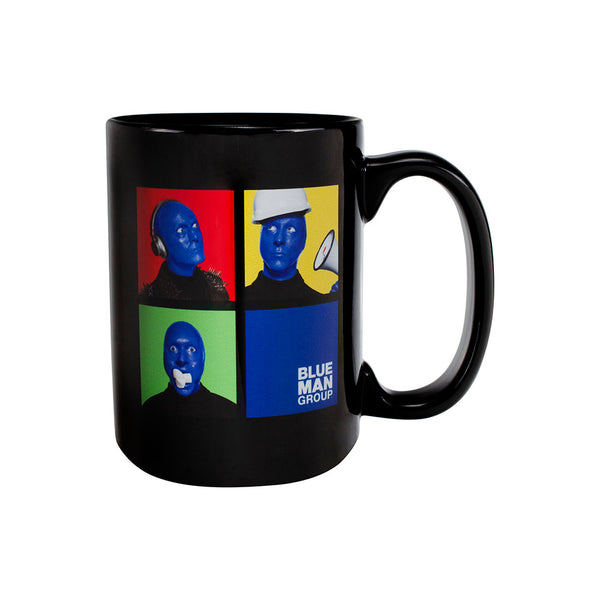Blue Man Group Pop Art Mug - Side View