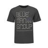 Blue Man Group Grey Modern Pipes Youth T-Shirt
