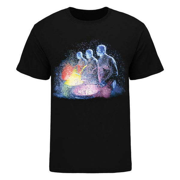 Blue Man Group Paint By No Numbers - New York City T-Shirt in Black - Front View