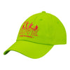 The Beatles LOVE Adult Marquee Logo Hat in Lime Green - Left Side View