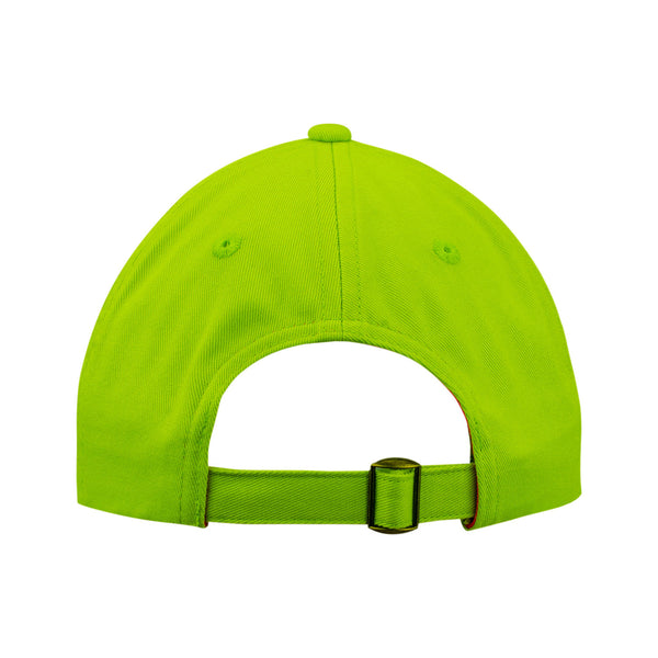 The Beatles LOVE Adult Marquee Logo Hat in Lime Green - Back View
