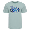 The Beatles LOVE Blue Adult Marquee T-Shirt