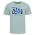 The Beatles LOVE Blue Adult Marquee T-Shirt - Front View