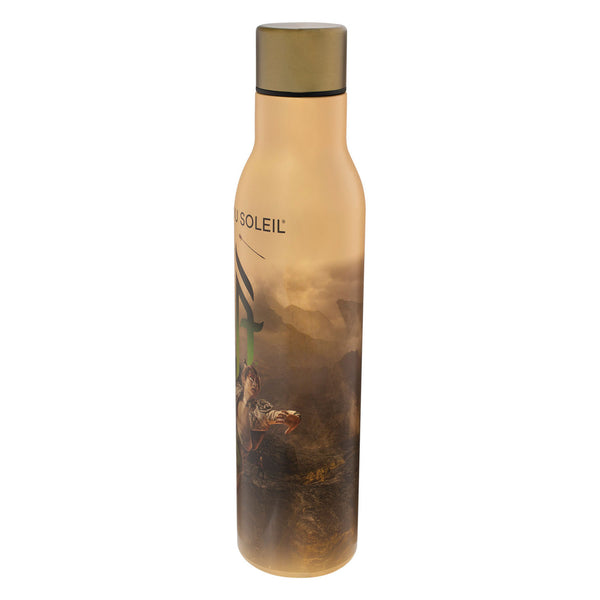 KÀ Battlefield Water Bottle in Tan - Side View