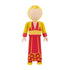 KÀ Red Twin Figurine in Red and Yellow - Front View