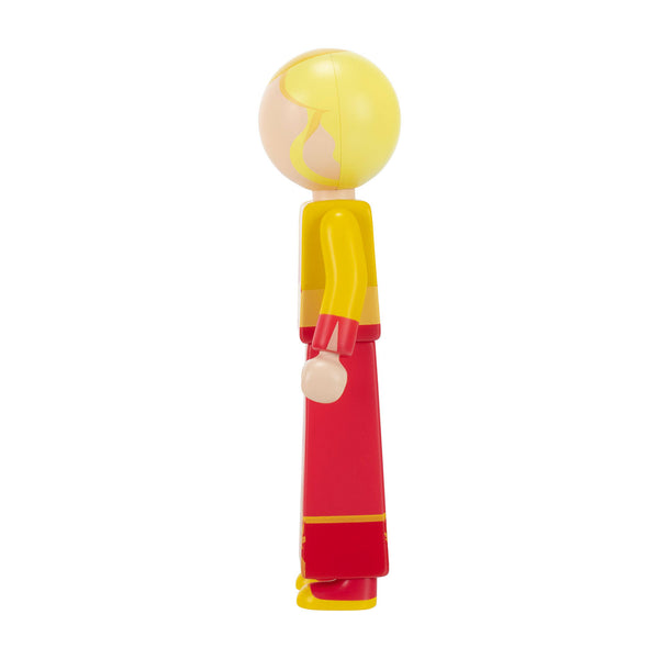 KÀ Red Twin Figurine in Red and Yellow - Left Side View