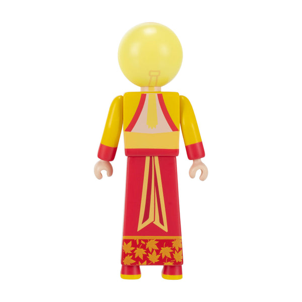 KÀ Red Twin Figurine in Red and Yellow - Back View