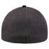 KÀ Rubber Patch Hat in Grey and Black - Back View