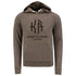 KÀ Adult Hooded Pullover Sweatshirt in Grey - Front View