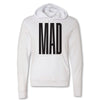 Mad Apple Marquee Hooded Sweatshirt in White - Front View