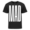 Mad Apple Marquee T-Shirt in Black - Front View