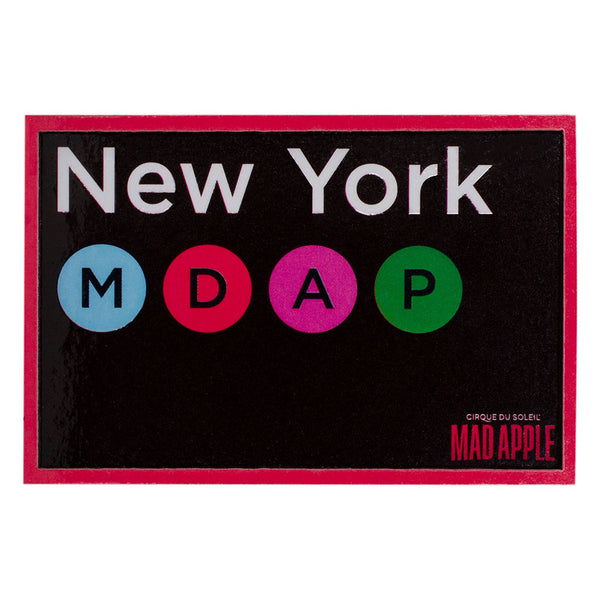 Mad Apple Subway Magnet