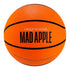 Mad Apple LED Basketball in Orange - Side View