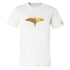 Alegría Bird T-Shirt in White - Front View